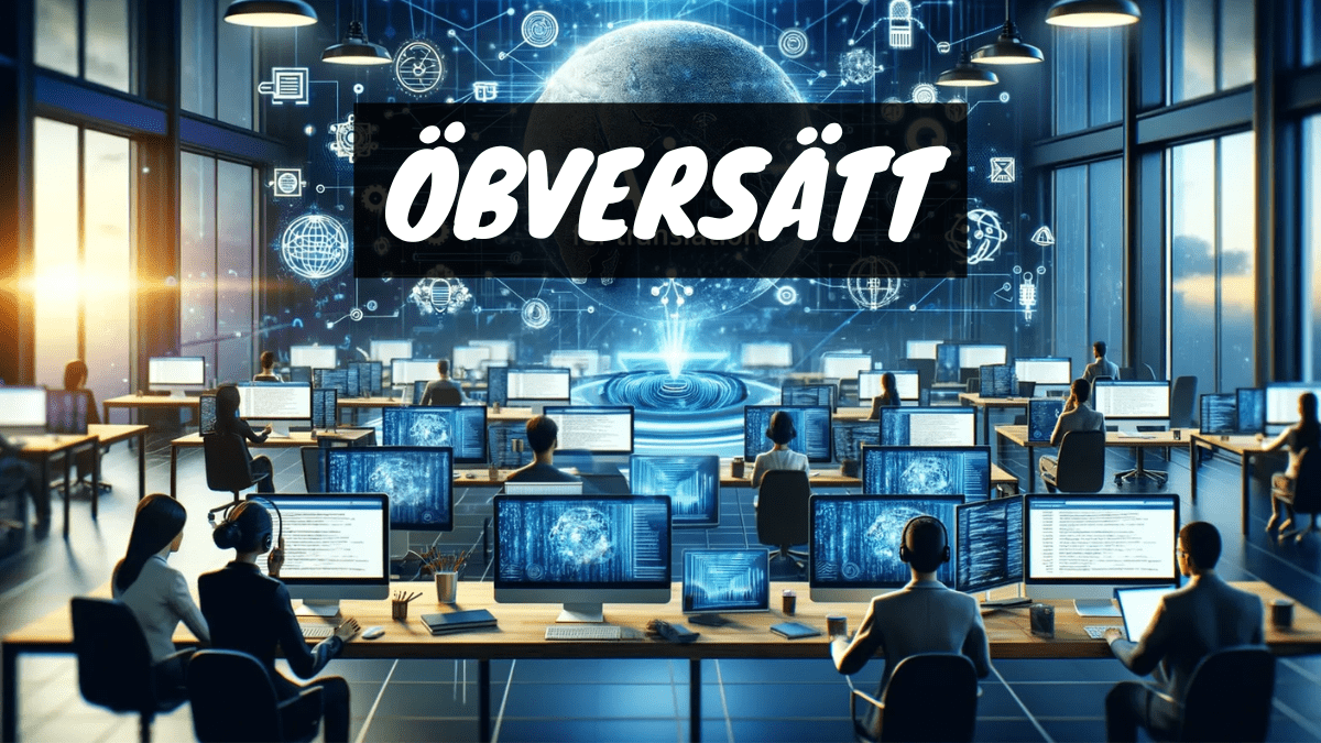 Öbversätt – Revolutionizing Translation Services